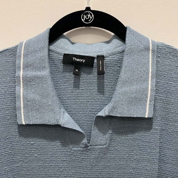 Theory Mens Polo Shirt - Picture 2 of 4